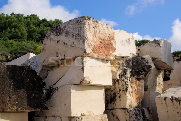 marble stone pit 01 Stock photo © LianeM