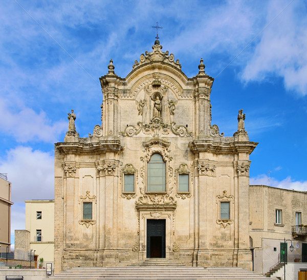 Matera church San Francesco d Assisi 02 Stock photo © LianeM