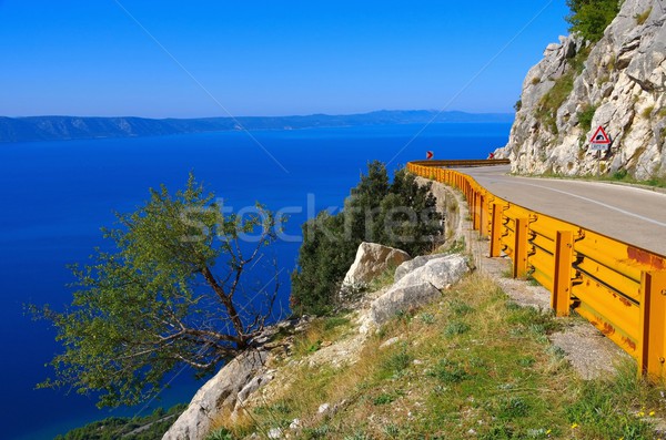 coast road Makarska  Stock photo © LianeM