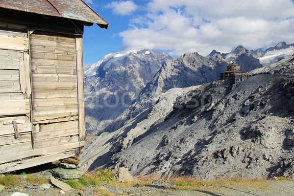 Stilfser Joch Tibet-Hut Stock photo © LianeM