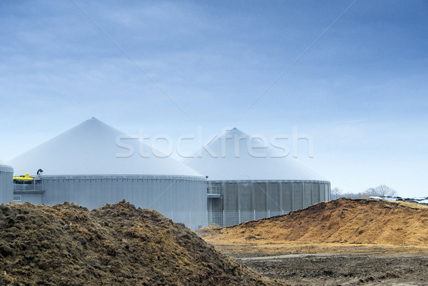 Stock photo: biogas plant 55