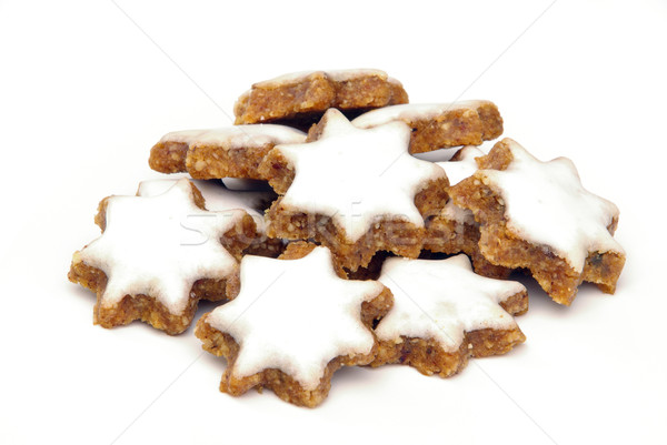star-shaped cinnamon biscuit 05 Stock photo © LianeM