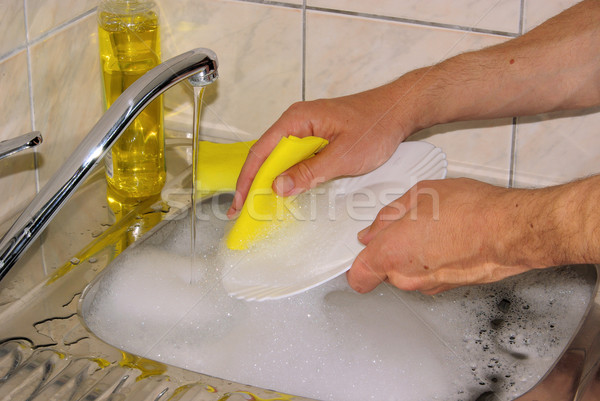 wash the dishes 04 Stock photo © LianeM