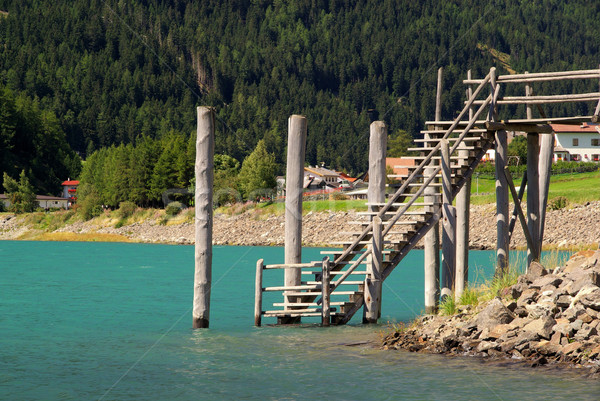 lake Reschensee 04 Stock photo © LianeM