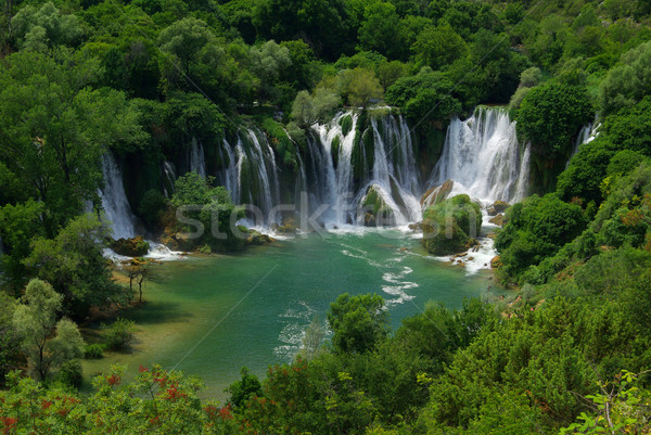 Kravica waterfall  Stock photo © LianeM