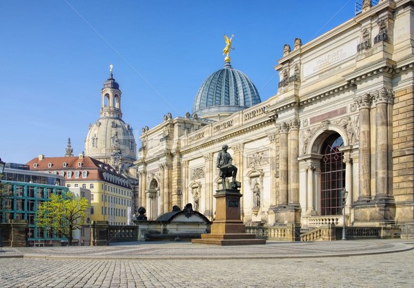 Dresden Church of Our Lady  Stock photo © LianeM