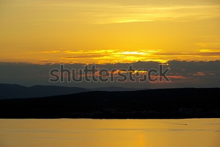 Krk sunset 23 Stock photo © LianeM