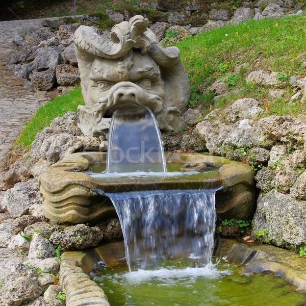 Springbrunnen - fountain 02 Stock photo © LianeM