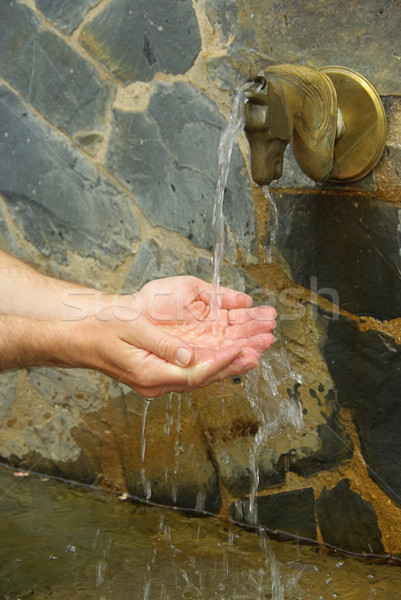 washing hands 02 Stock photo © LianeM