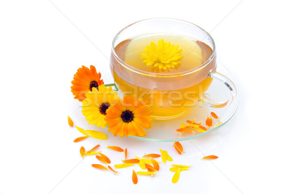 tea marigold 09 Stock photo © LianeM