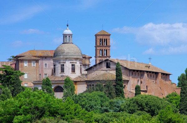 Rome Santi Giovanni e Paolo  Stock photo © LianeM