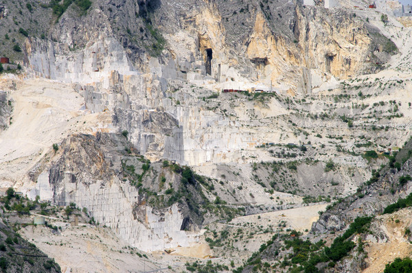 Carrara Marmor Steinbruch - Carrara  marble stone pit 01 Stock photo © LianeM