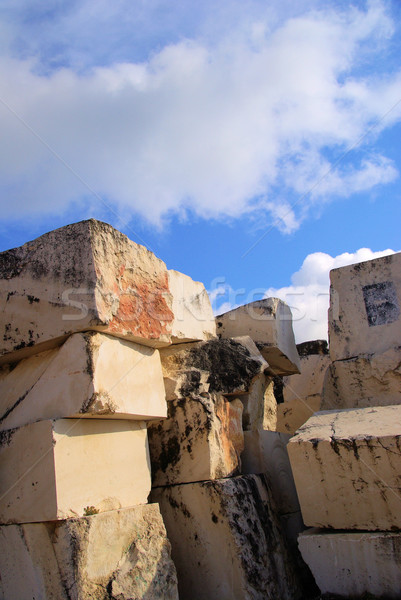 marble stone pit 02 Stock photo © LianeM