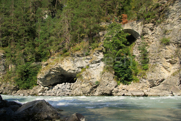 Tosens roman bridge 08 Stock photo © LianeM