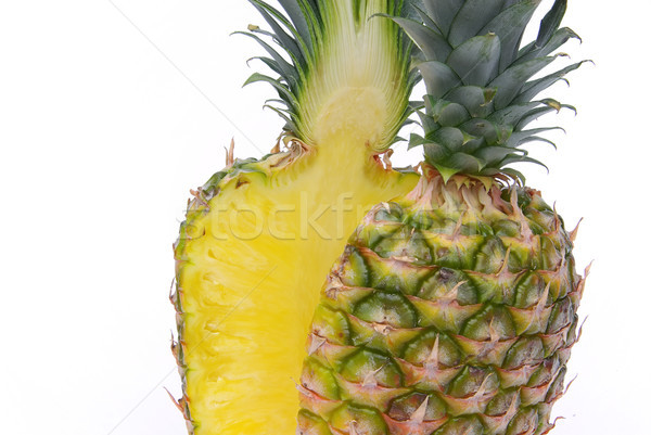Ananas gelb Stück Stock foto © LianeM
