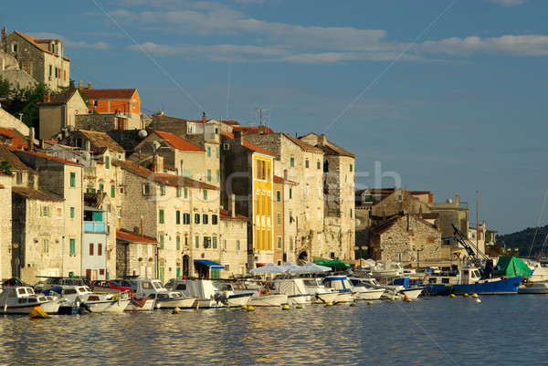 Stock photo: Sibenik harbor 06