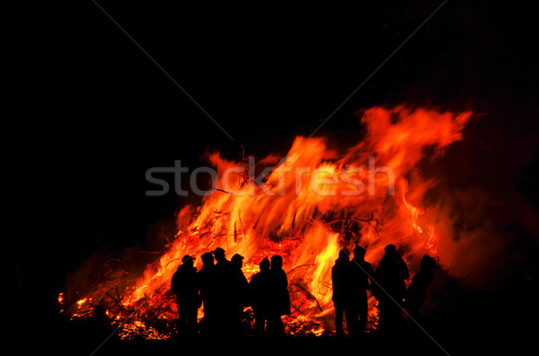 Walpurgis Night bonfire 103 Stock photo © LianeM