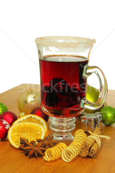 Vin 18 fruits hiver boire citron [[stock_photo]] © LianeM