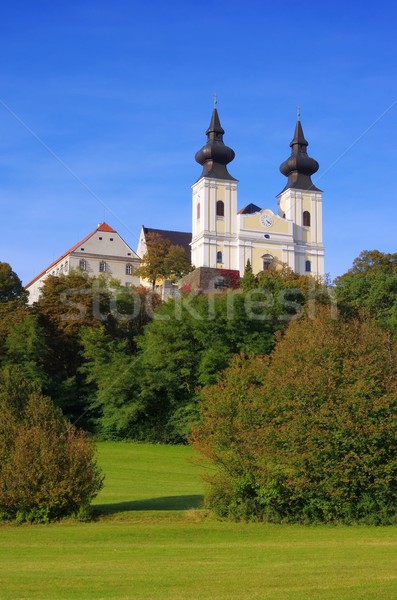 Stockfoto: Boom · gebouw · muur · architectuur · Europa · godsdienst