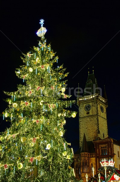 Prague christmas market 06 Stock photo © LianeM