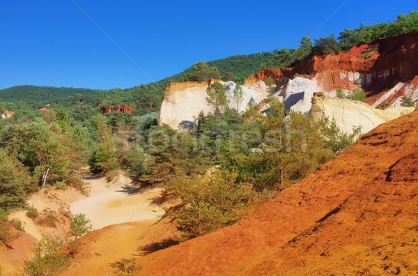 Rocas 19 naturaleza paisaje naranja viaje Foto stock © LianeM