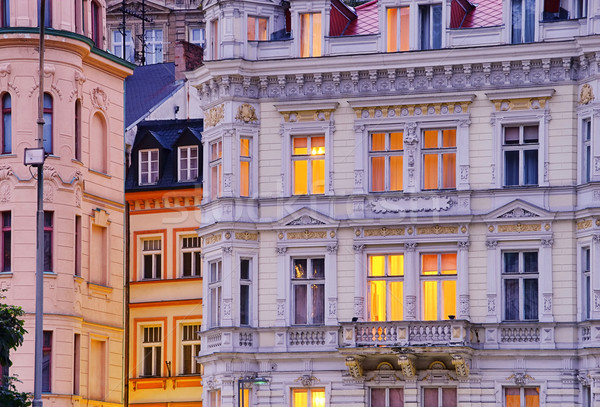 Karlovy Vary facade 03 Stock photo © LianeM