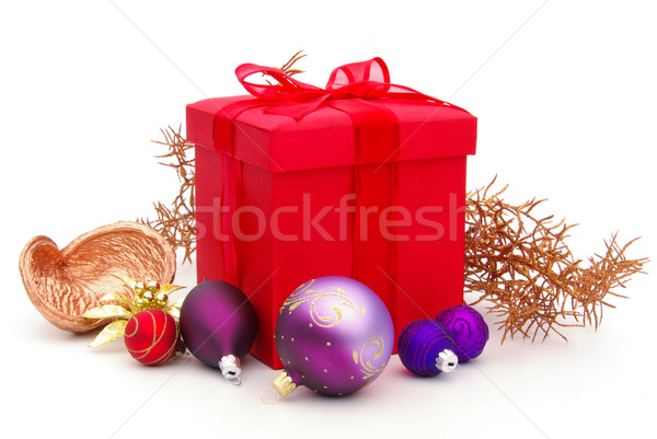 Geschenk freigestellt - gift isolated 34 Stock photo © LianeM