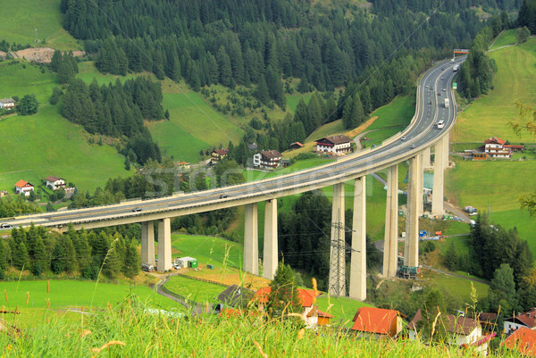 Brennerautobahn 12 Stock photo © LianeM