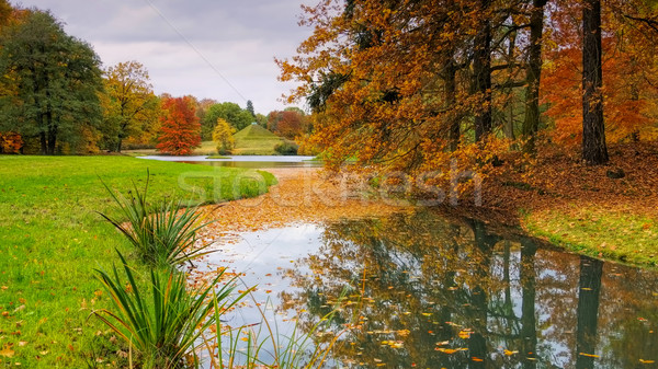 Branitz Park in Lusatia Stock photo © LianeM