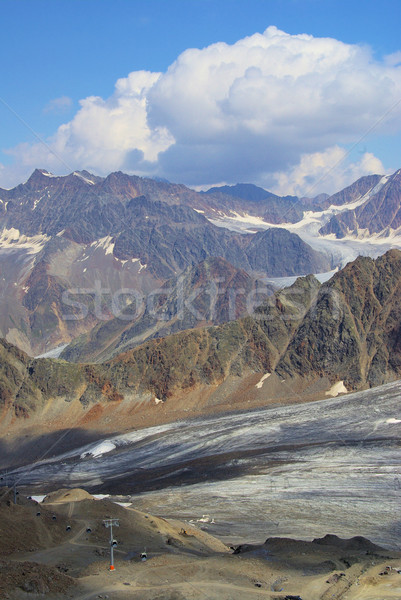 Kauner valley glacier 08 Stock photo © LianeM