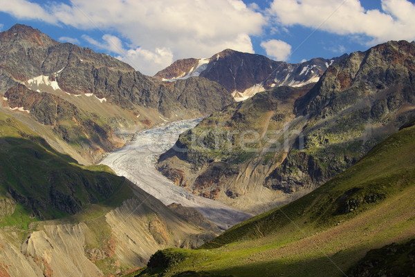 Kauner valley Gepatschferner glacier 03 Stock photo © LianeM