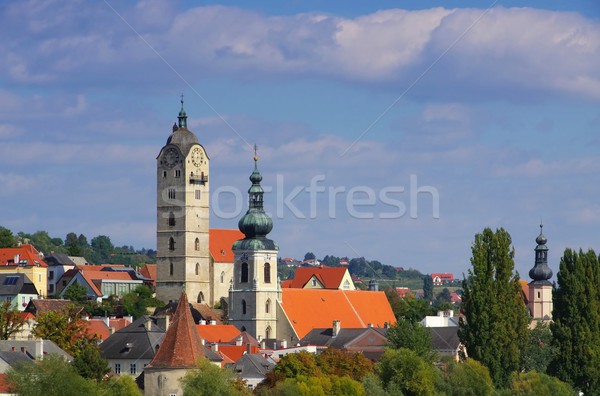 Krems and Stein on Danube  Stock photo © LianeM