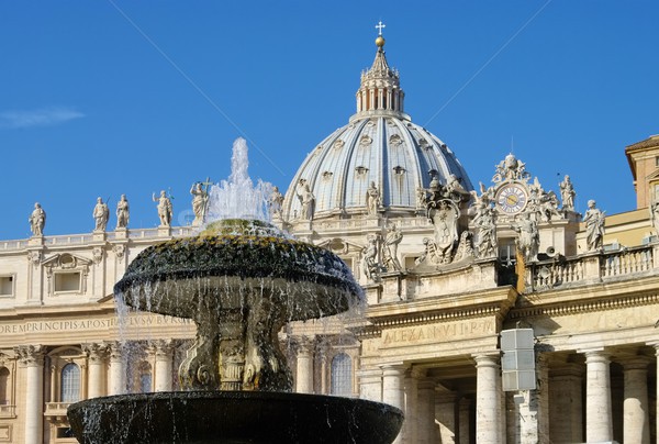 Rome Papal Basilica of Saint Peter 04 Stock photo © LianeM