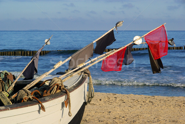 fishing cutter on the beach 12 Stock photo © LianeM
