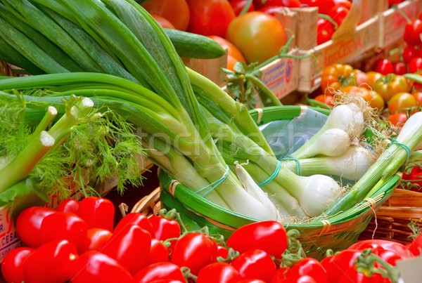 market stall for vegetable  Stock photo © LianeM