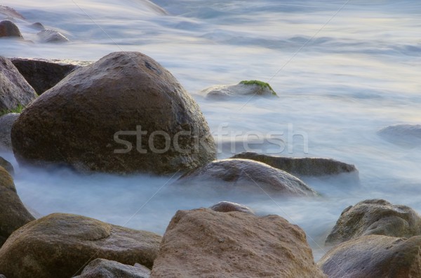 岩 サーフィン ストックフォト © LianeM