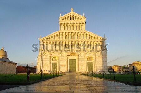 Pisa cathedral 01 Stock photo © LianeM