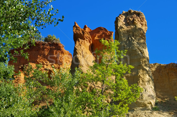 Colorado természet tájkép narancs utazás kő Stock fotó © LianeM
