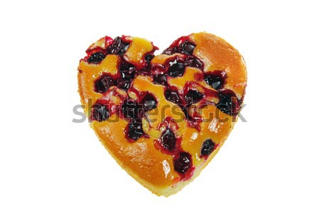 [[stock_photo]]: Cerise · gâteau · alimentaire · rouge · blanche · dessert