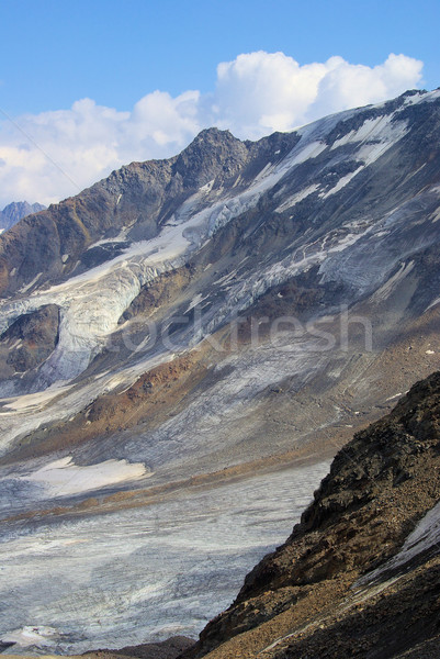 Kauner valley glacier 10 Stock photo © LianeM