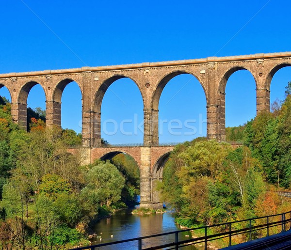 Goehren Viaduct  Stock photo © LianeM