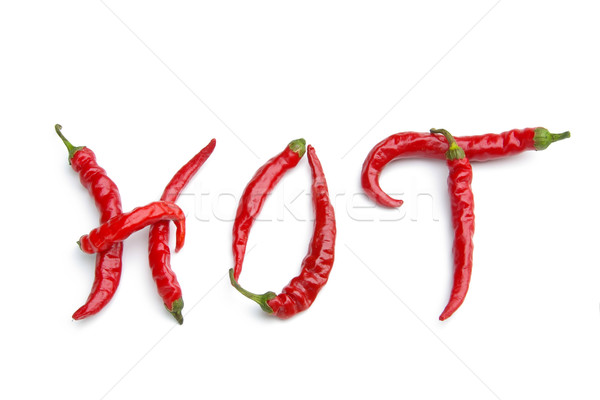 Stock photo: chile pepper 12