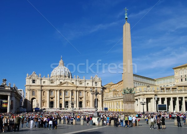 Rome Papal Basilica of Saint Peter 06 Stock photo © LianeM