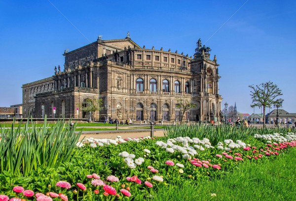 Dresden Semperoper  Stock photo © LianeM