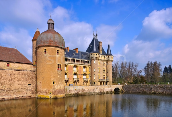 La Clayette Ozenay in France Stock photo © LianeM