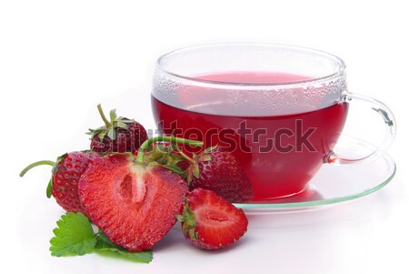raspberry tea 05 Stock photo © LianeM