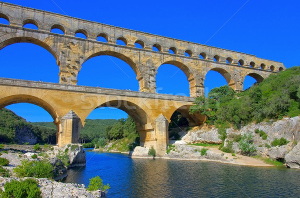 Pont du Gard  Stock photo © LianeM