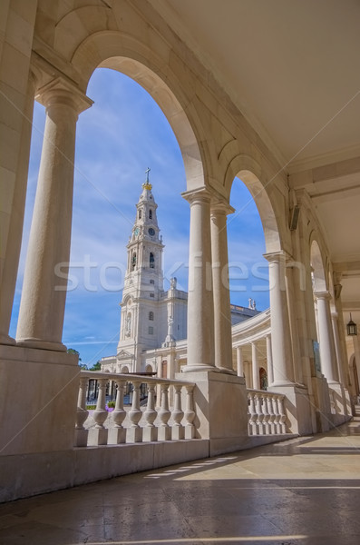 Sanctuary of Fatima in Portugal Stock photo © LianeM