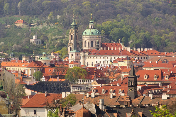 Prague St. Nicholas Cathedral 02 Stock photo © LianeM