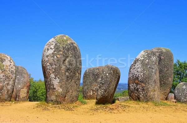 Utazás kő Európa vallás ősi rejtély Stock fotó © LianeM